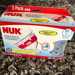 NUK 3set bottles
